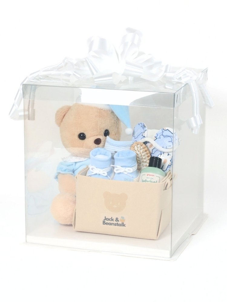 Little Snooze Bear Baby Boy Newborn Hamper delivery Malaysia
