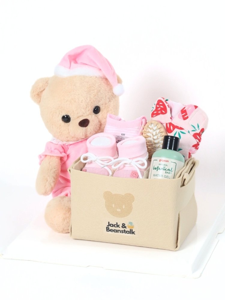 Little Snooze Bear Baby Girl Hamper delivery Malaysia