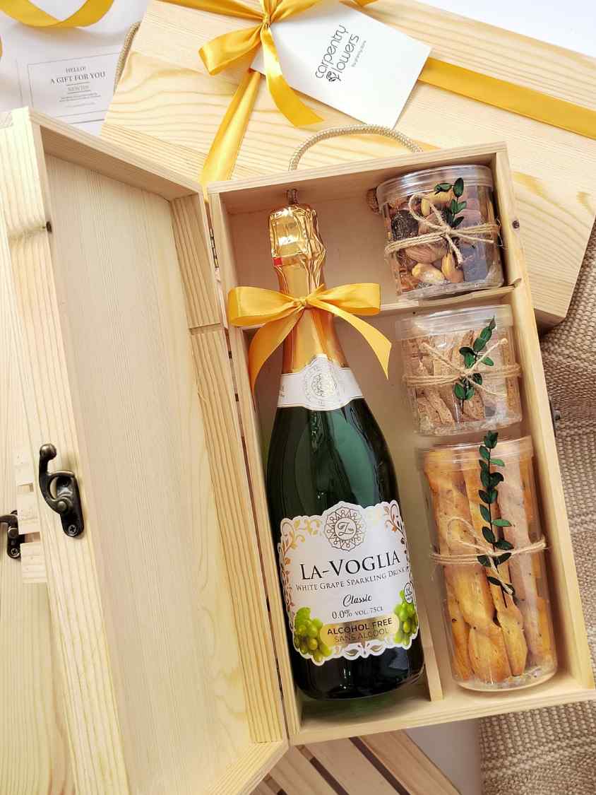 Summer Delight Sparkling Juice & Snacks Gift Delivery Malaysia