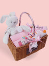 The Little Rabbit_Baby Girl Gift Basket