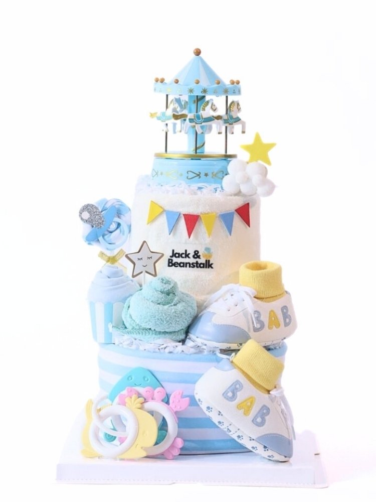 Whimsical Castle Baby Boy Hamper Gift delivery Malaysia
