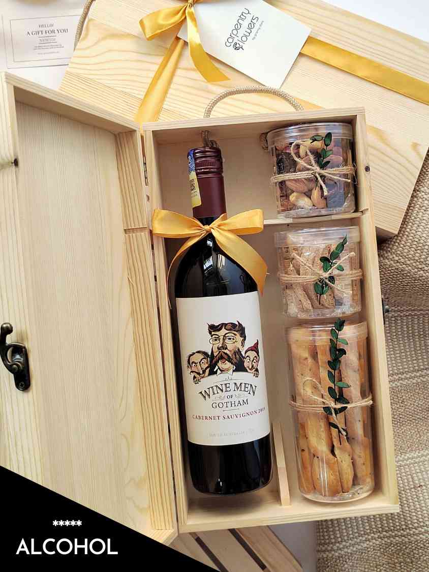 Tasteful Treats - Wooden Gift Box