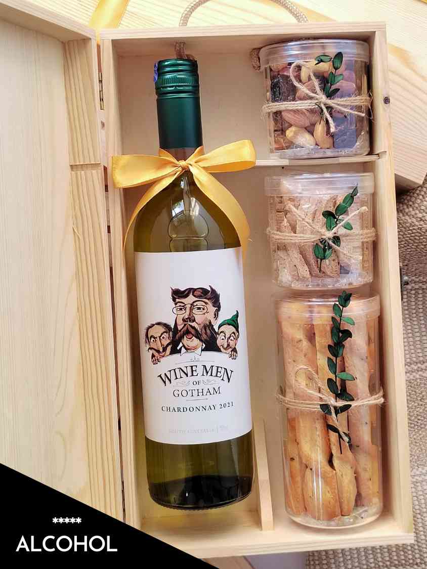 Tasteful Treats - Wooden Gift Box