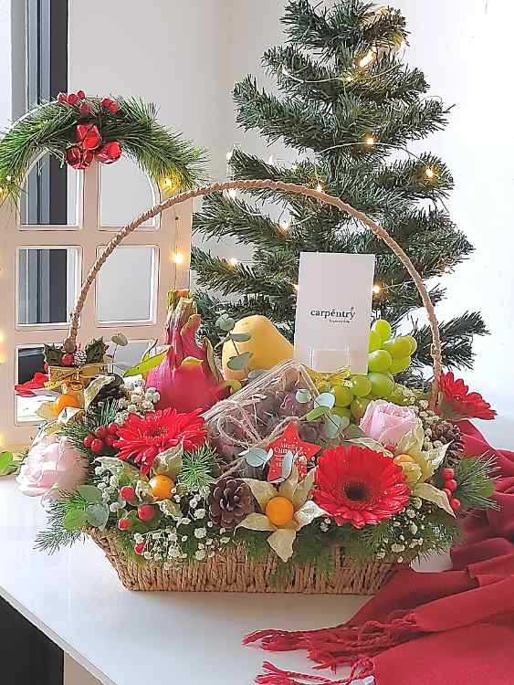 Christmas blessings Fruit Basket delivery Malaysia
