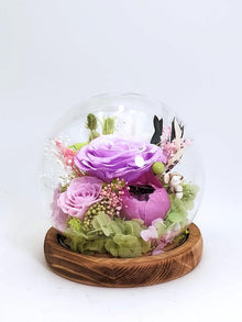 Adore You_Preserved Flower Jar Delivery Malaysia