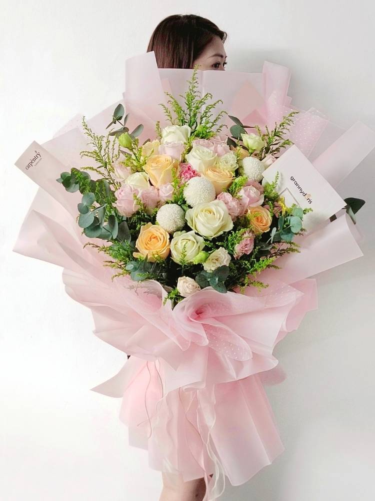 
                      
                        Angel Flower Bouquet delivery KL
                      
                    