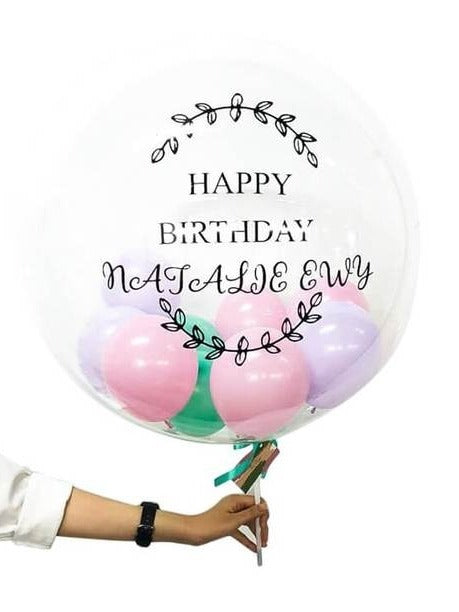 Athirah 24" Bubble Balloon