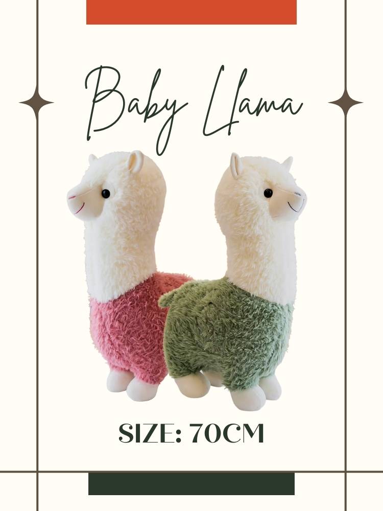 Granny Doris-Baby Llama Plushie