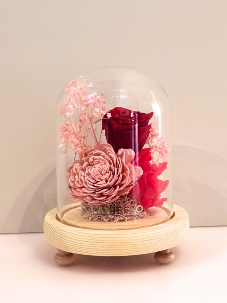 Blazing-Preserved Flower Jar delivery Malaysia