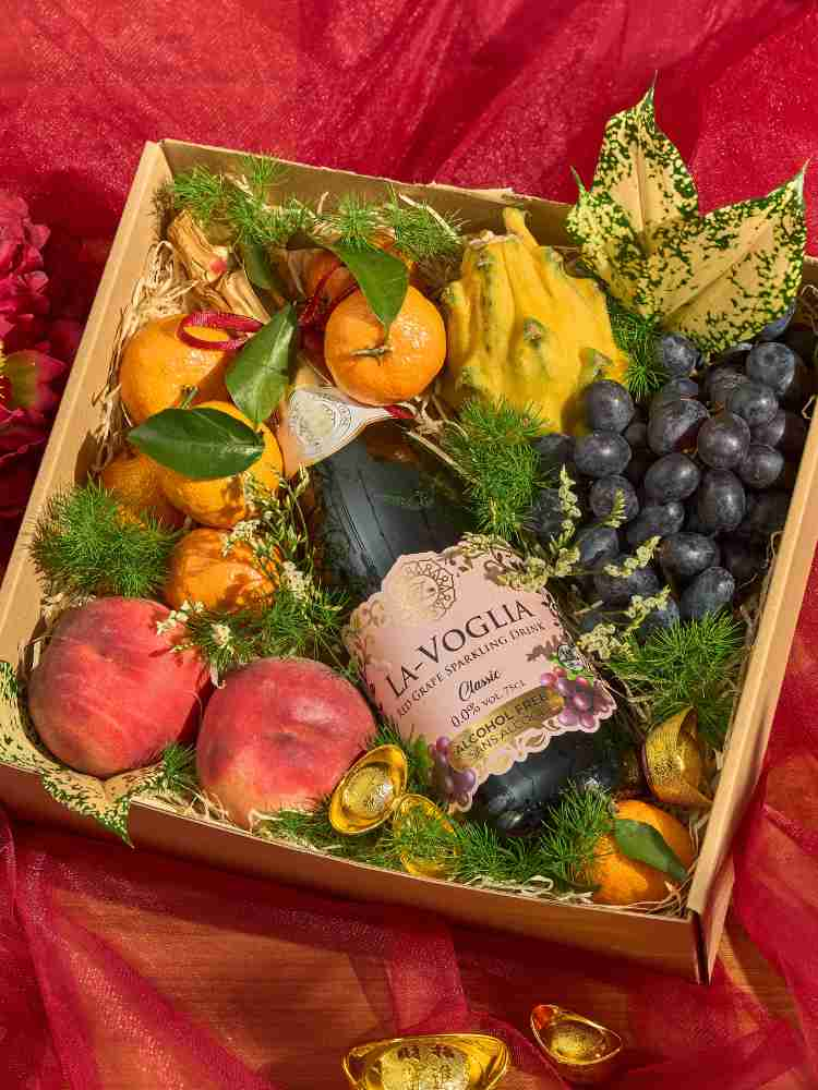 Blooming Spring_CNY Fruit Box 吉星高照Delivery Kuala Lumpur & Selangor