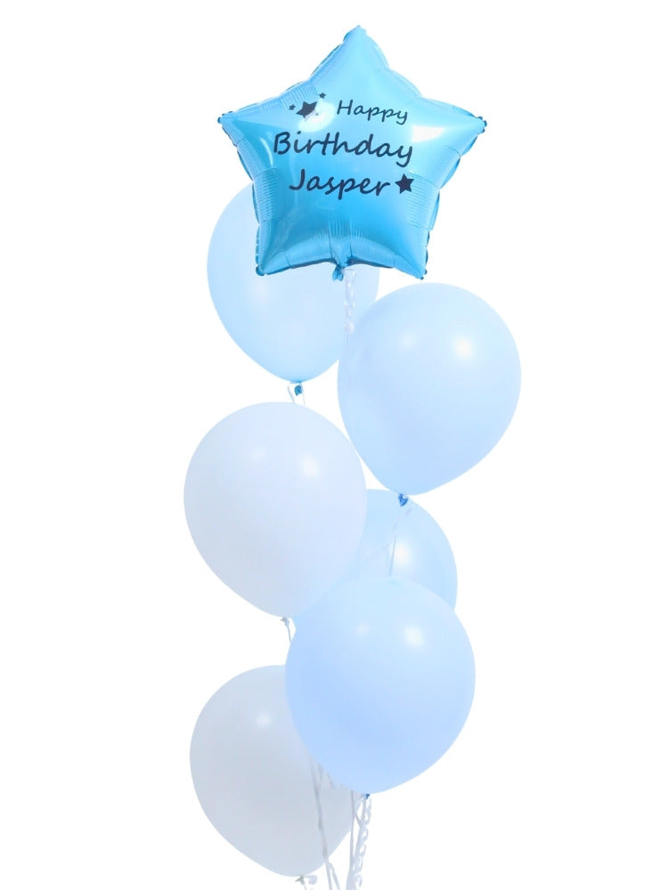 Bluebell Bliss Balloon Bunch
