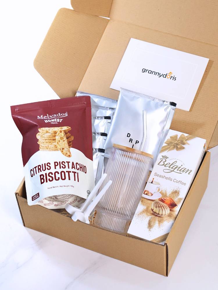 Brew & Bite _Coffee & Cookie Gift Set Delivery Malaysia