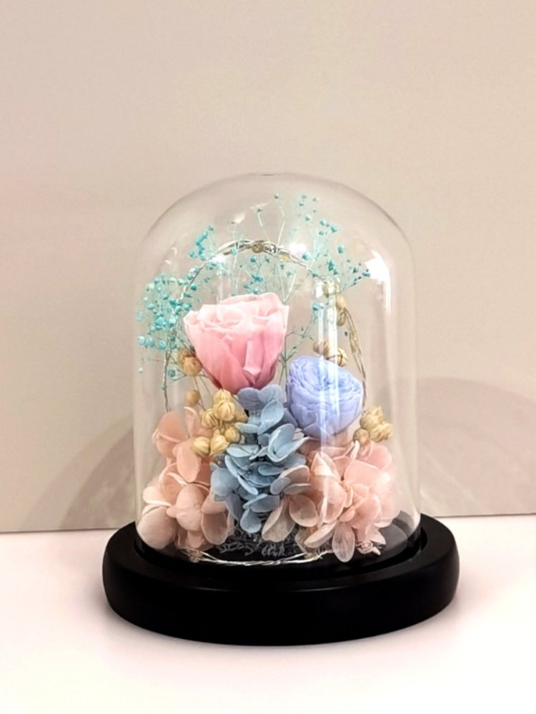 Charming-Preserved Flower Jar delivery Malaysia