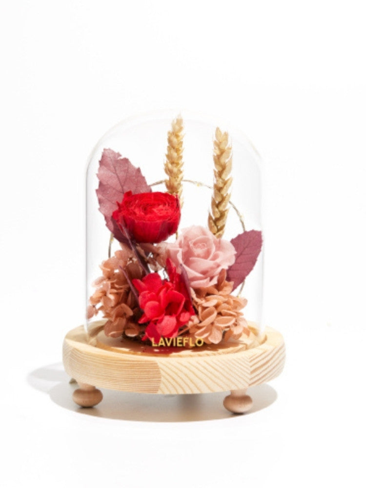 Cheerful-Preserved Flower Jar delivery Malaysia