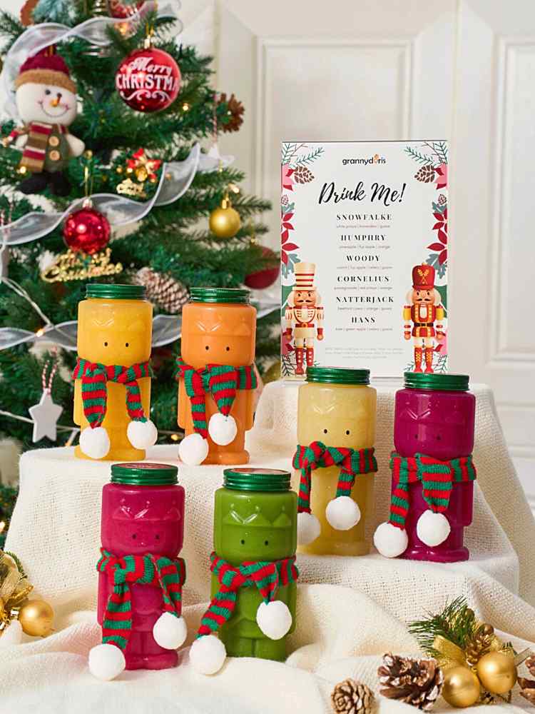 
                      
                        Christmas Nutcracker Cold Pressed Juice delivery Malaysia
                      
                    