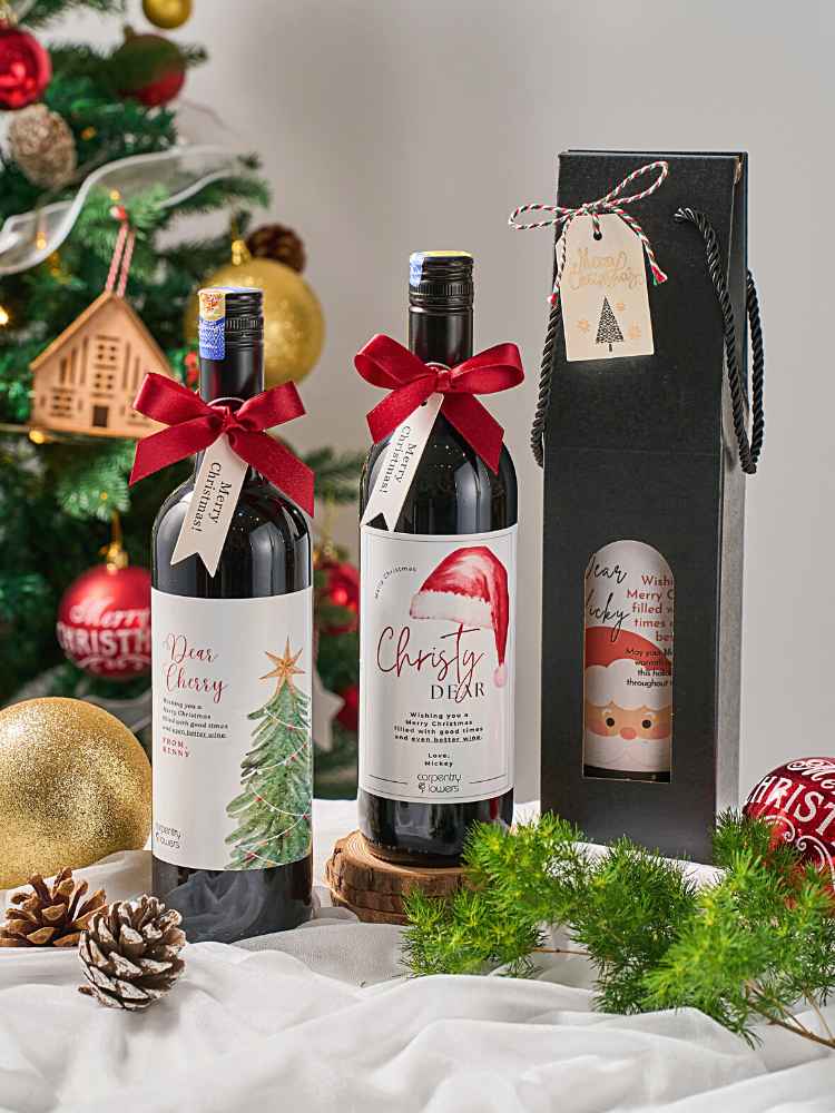 Custom Wine Gift_Christmas Edition