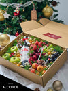 Customize Wine & Fruit Box - Xmas Edition