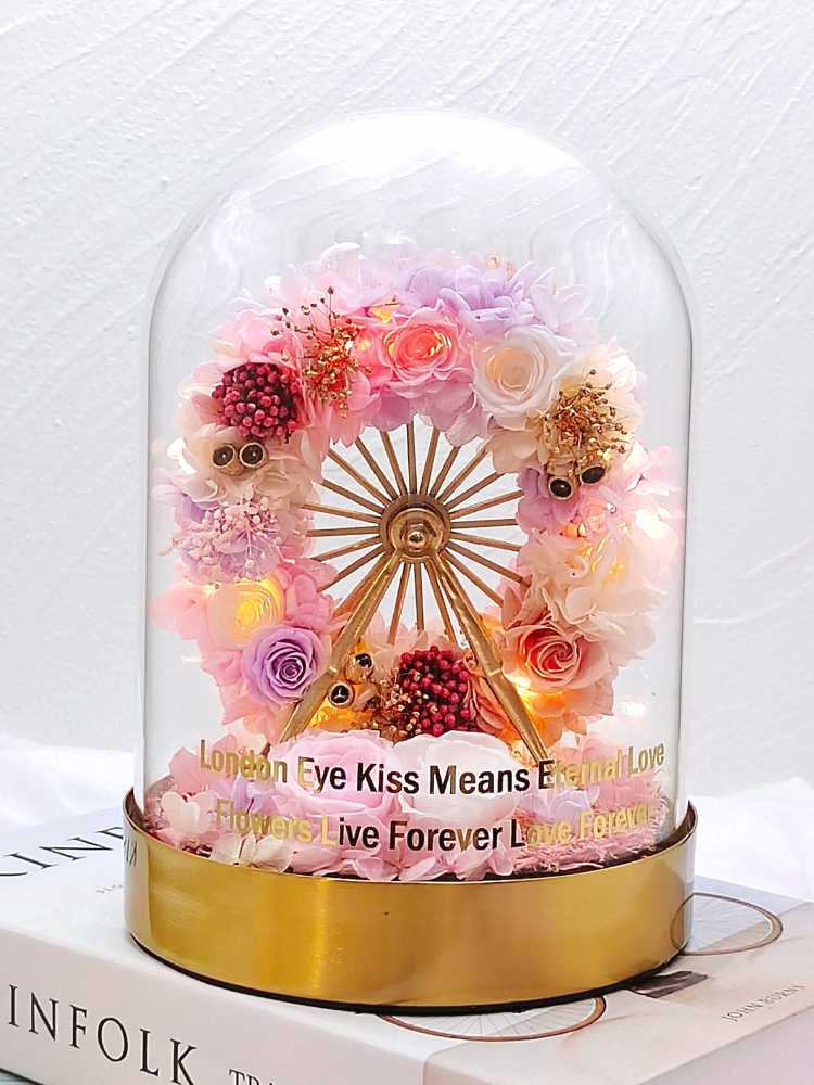 
                      
                        Ferris Wheel Preserved Flower Jar Delivery KL
                      
                    