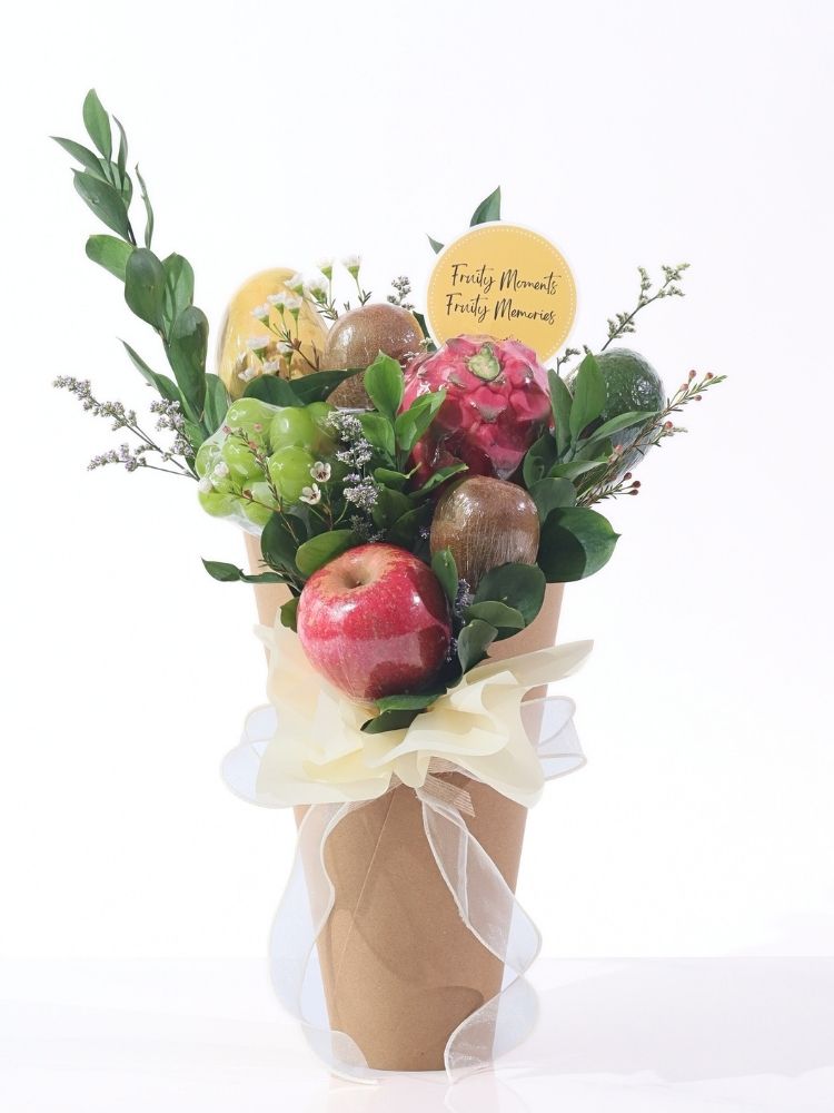 Get Well Soon Fruit Basket & Flower Gift Delivery - Granny Doris