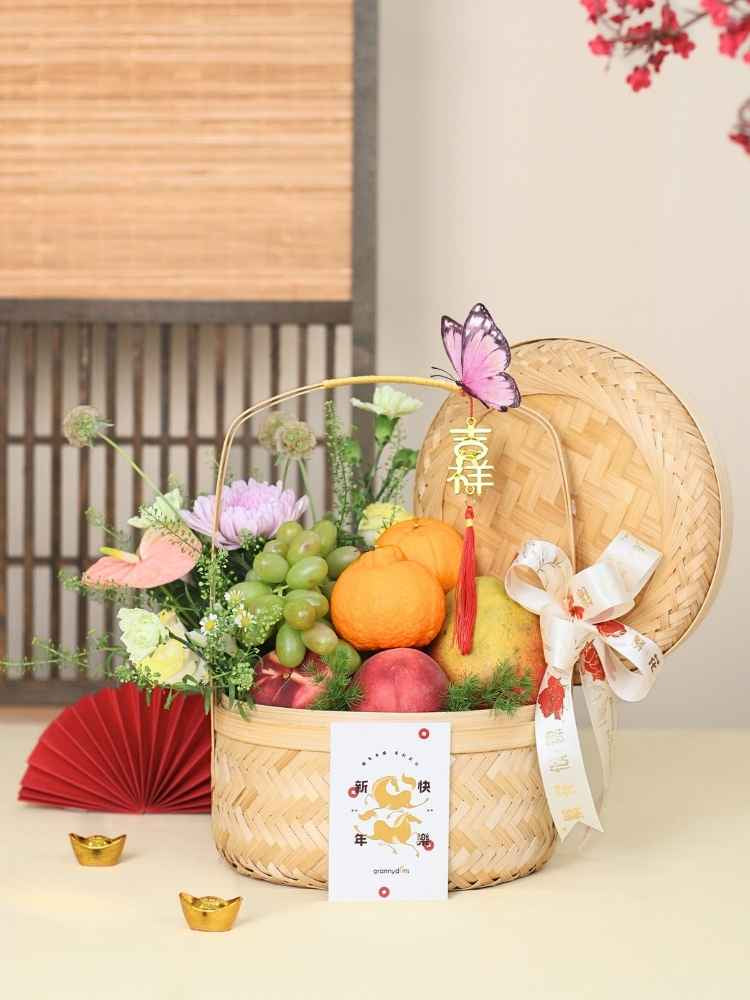 Glorious Spring 喜慶佳節 CNY Fruit Basket delivery Kuala Lumpur & Selangor