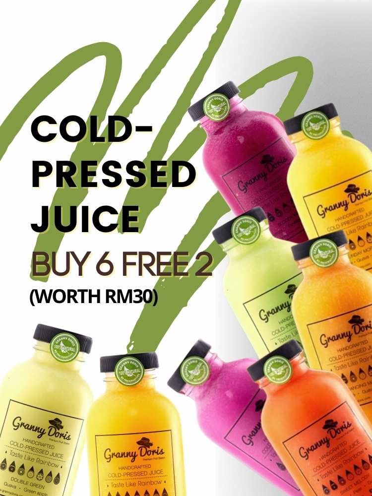 Granny Doris Cold Pressed Juice delivery Kuala Lumpur