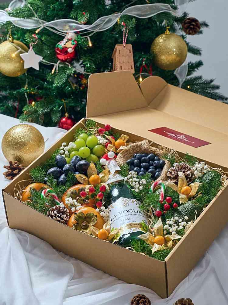 Harvest Sparkle Medley_Xmas Fruit Box