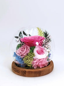  In Your Eyes_Preserved Flower Jar Delivery KL
