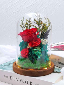  La Vie en Rose_Preserved Flower Jar Delivery Malaysia