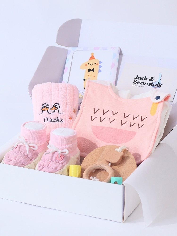 Little Flamingo Baby Gift Set delivery Malaysia