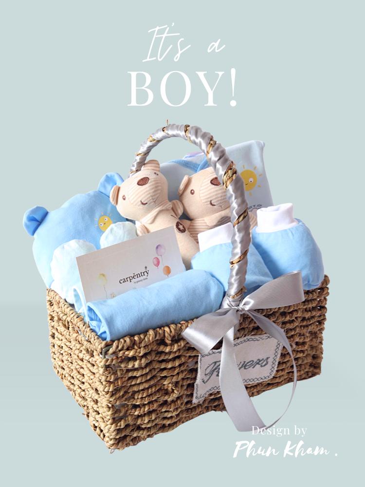 Lullaby Baby Boy Hamper