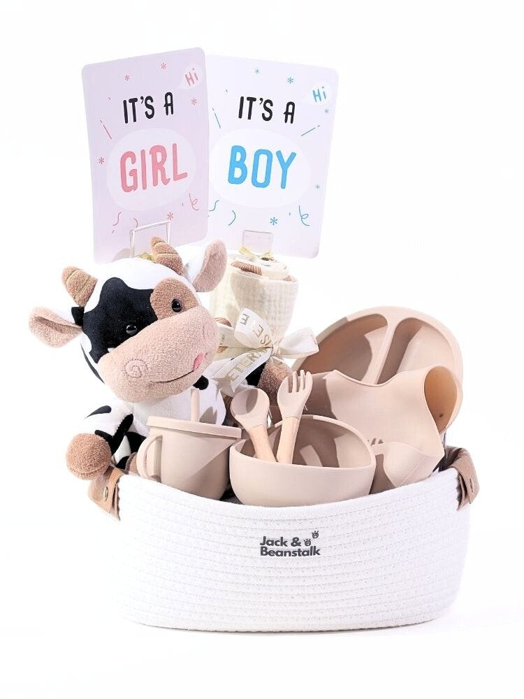 Moo & Munch Baby Bib Feeding Gift Set delivery Malaysia