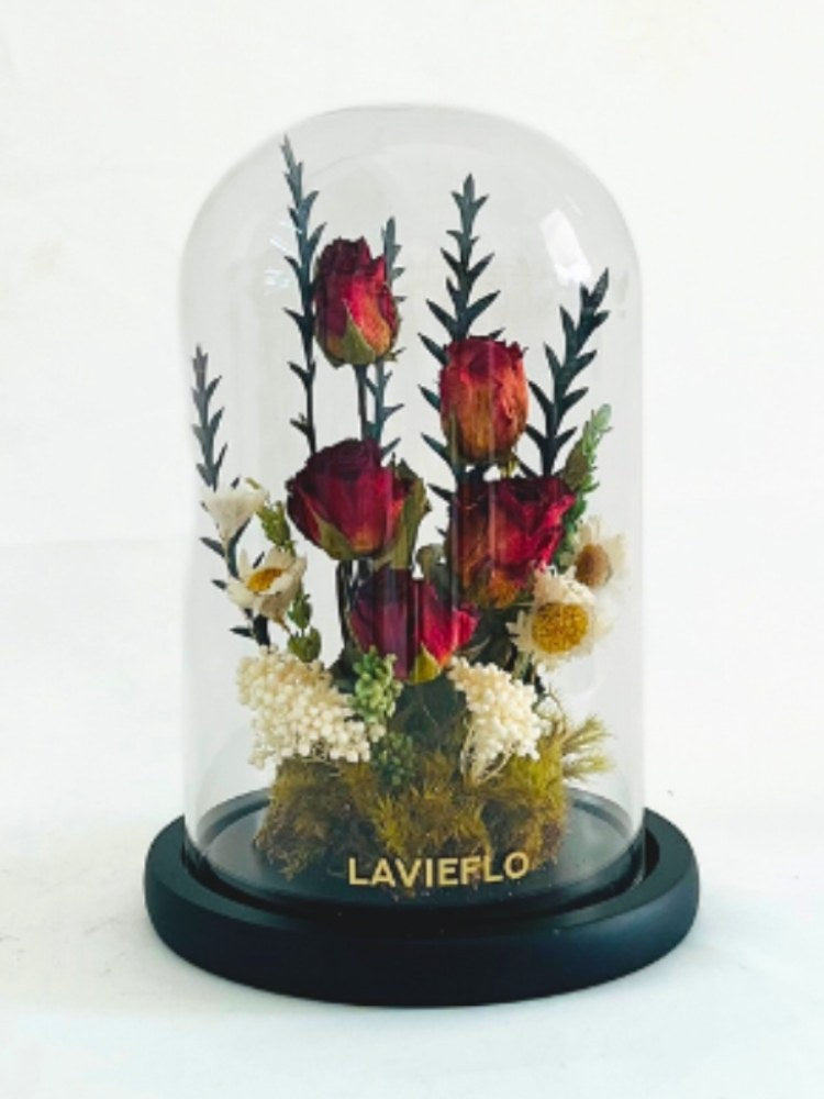 RoseGarden-Preserved Flower Jar delivery Malaysia