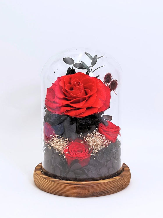 Rose of My Heart_Preserved Flower Jar Delivery KL