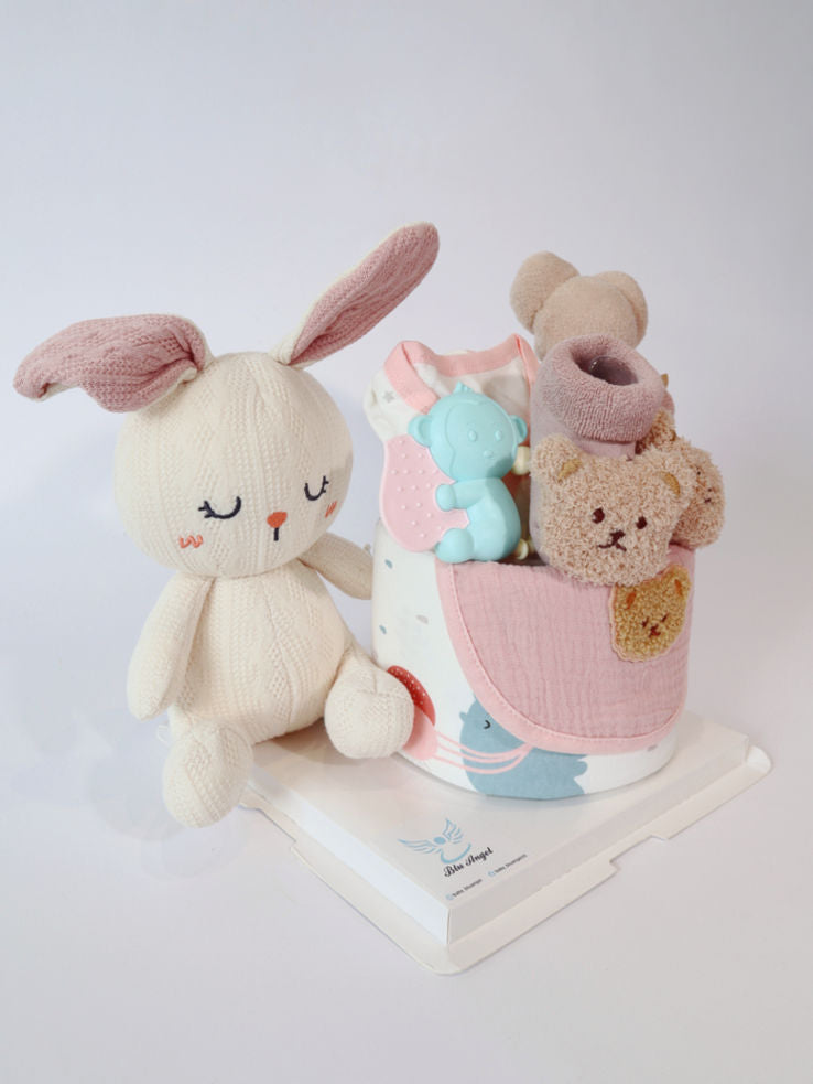 Sleepy Rabbit Baby Hamper