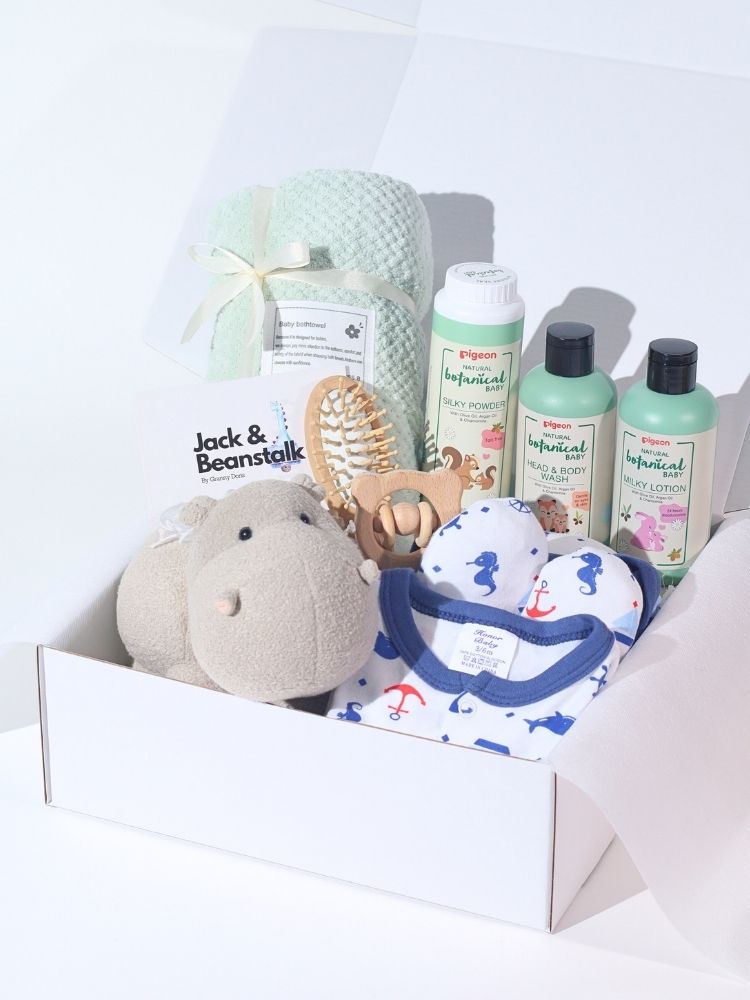 Soapy Toes Baby Boy Gift Set