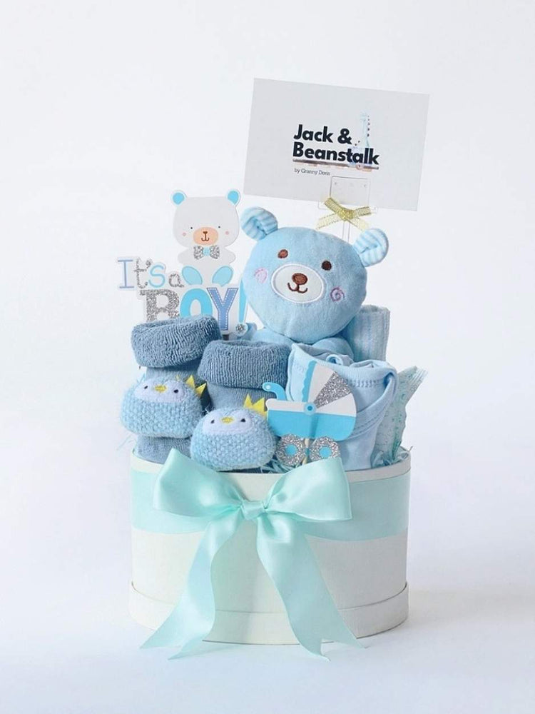 
                      
                        The Happiest Tale Baby Boy Hamper
                      
                    