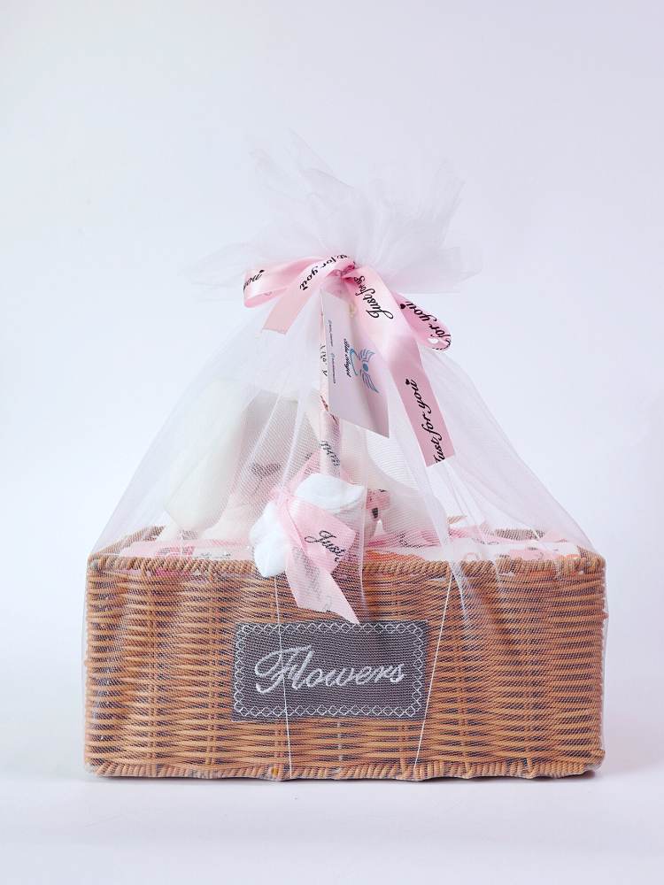 The Little Rabbit Baby Gift Basket