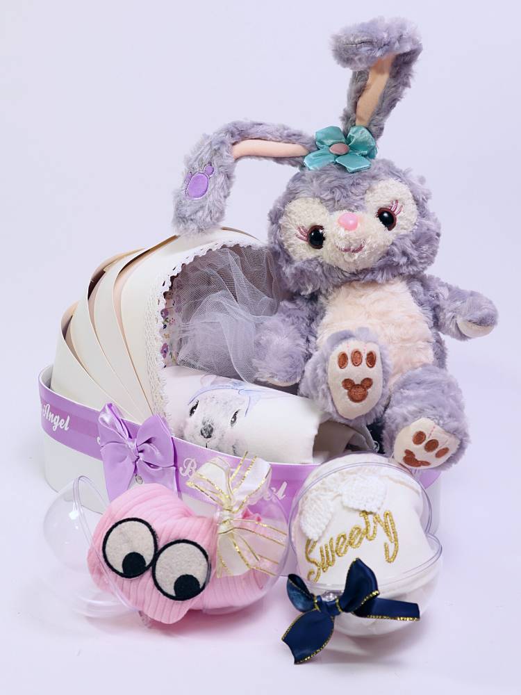 
                      
                        The Stella Lou Cradle Baby Girl Hamper
                      
                    