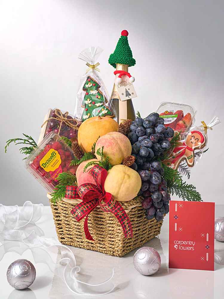 Wonderful Christmastime Fruit Basket delivery Malaysia