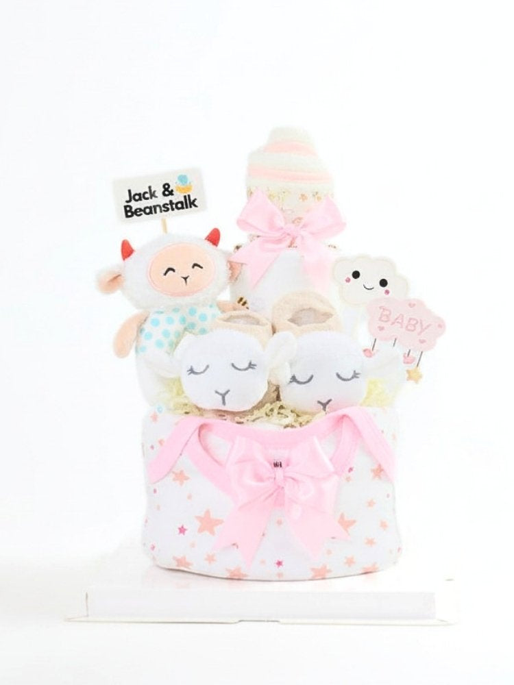 Wooly Woo Baby Girl Hamper delivery Malaysia