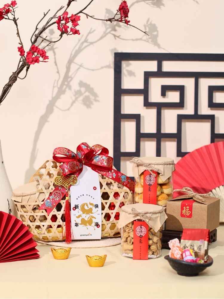 Xi Qi Yang Yang 喜氣洋洋 CNY Cookies Gift Set Delivery Malaysia