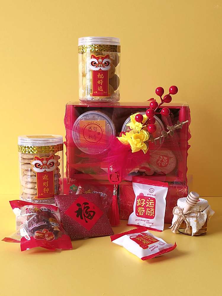 Xi Qi Yang Yang 喜氣洋洋_CNY Cookies Gift Set Delivery Malaysia