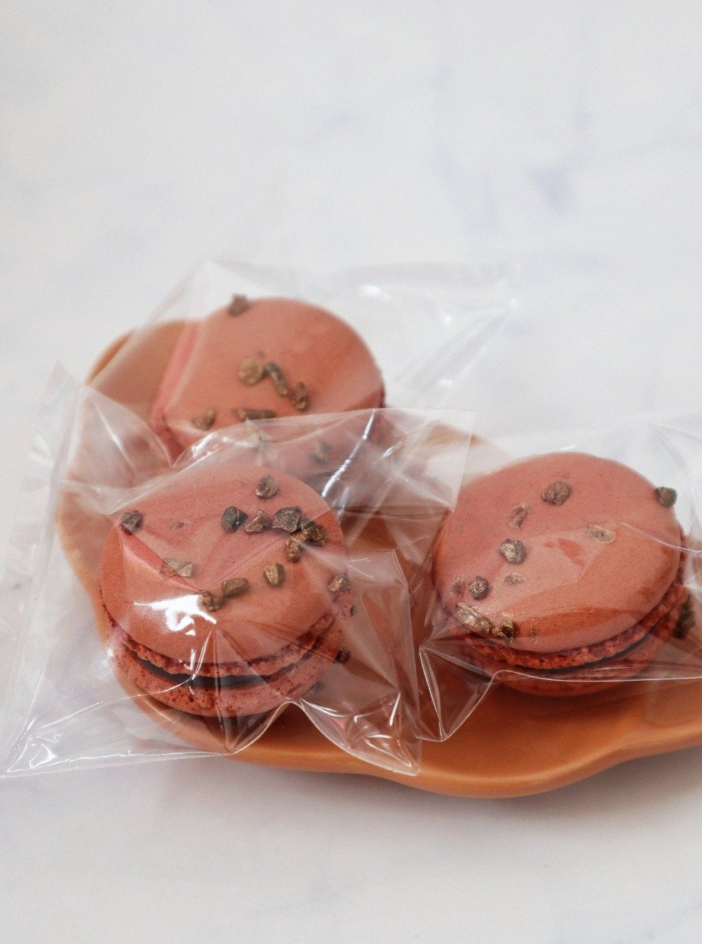 Dark Chocolate Macaron (3 pcs) - Granny Doris