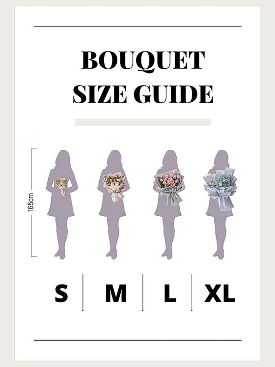 Sugar - Baby Breath Bouquet (in 2 sizes)