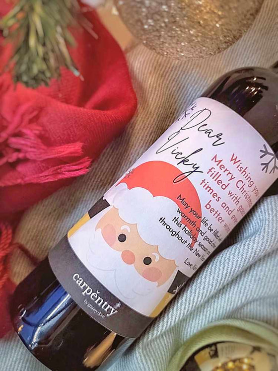 Christmas Custom Wine Gift_Santa Claus