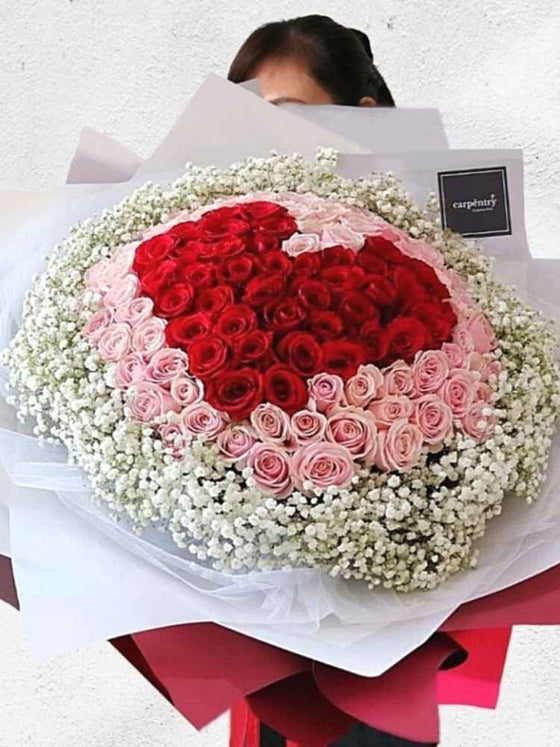 Forever Love Red_99 Stalks Rose Bouquet