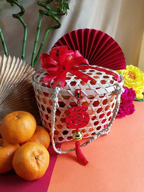 Golden Bliss_Baby Mandarin Orange Basket Delivery Kuala Lumpur & Selangor