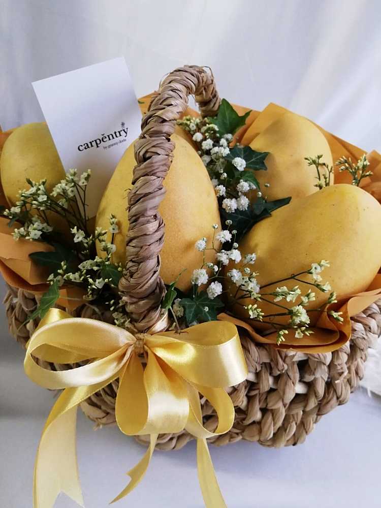 Golden Mango Fruit Basket