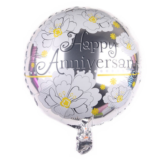 Happy Anniversary Foil Balloon 18 Inch - 1001