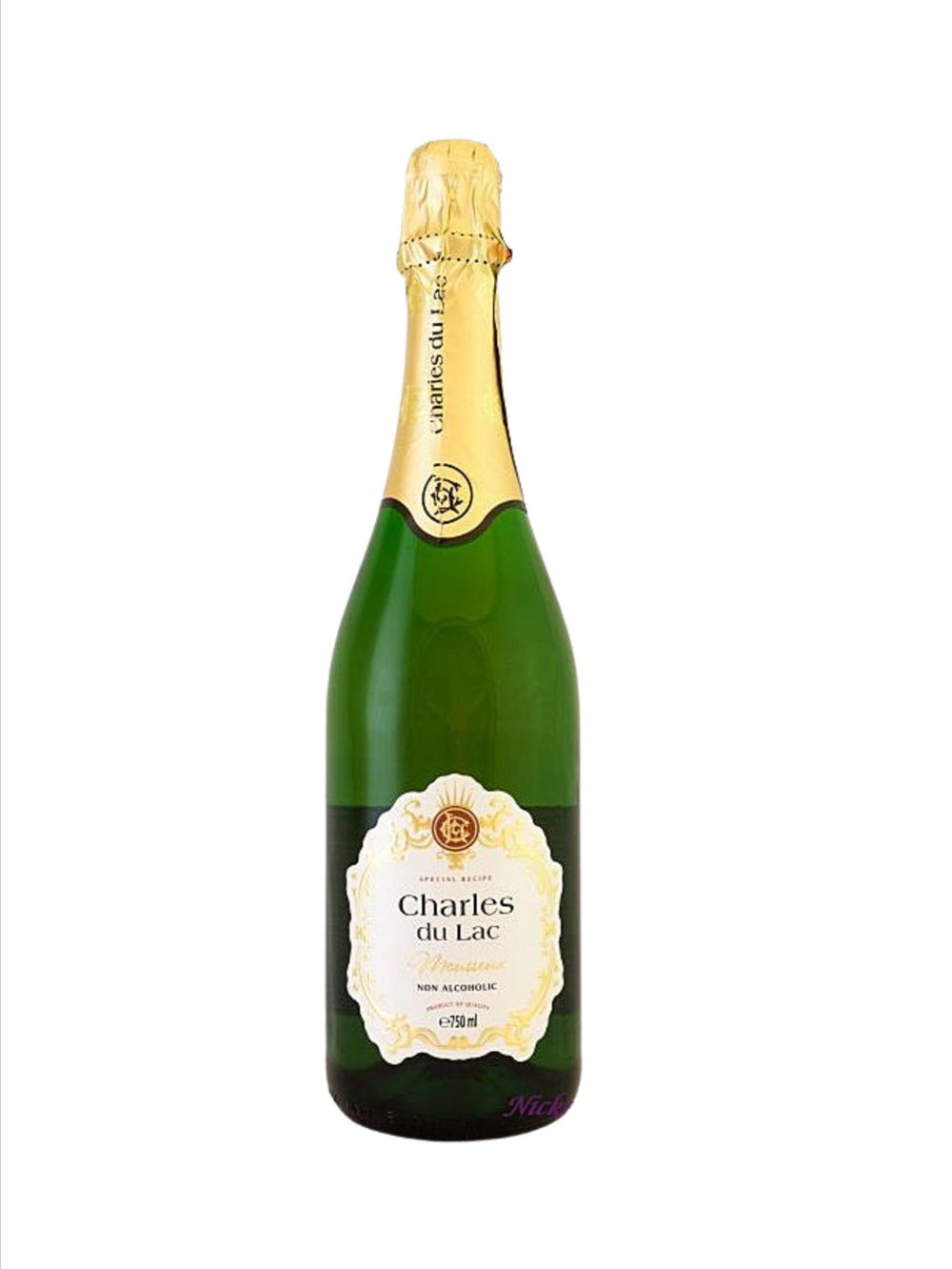 Charles Du Lac Belgium Sparkling Juice - Green Grape 750mL (HALAL)